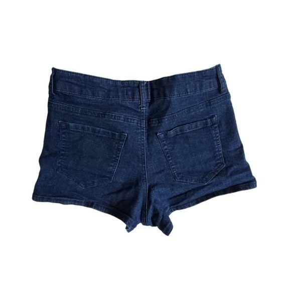 Forever 21 blue jean denim shorts sz 28 - Picture 2 of 12